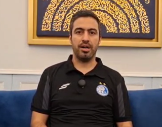 هجمه به داور قبل از سوت آغاز !