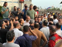 بازدید میدانی دبیر شورای‌عالی مناطق آزاد از محل آتش‌سوزی در منطقه آزاد انزلی